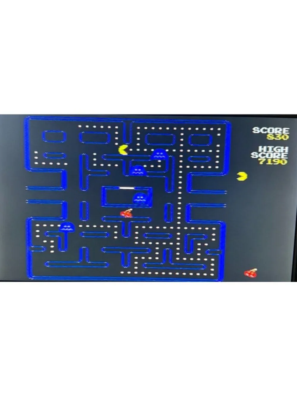 Jakks Pacific SUPER PAC-MAN 4 in 1 Plug N Play TV Video Game 2006 Tested & Works